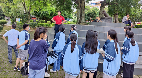 行走郁江之畔，研习乡土地理