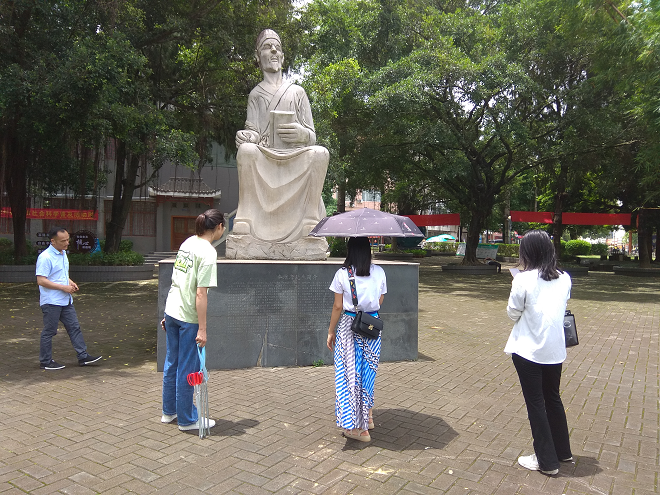 行走郁江之畔，研习乡土地理